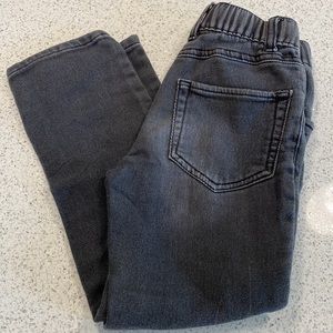 Cat & Jack Boys Size 5T pull on black jeans